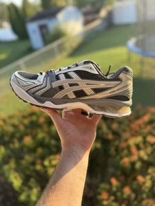 Size 10.5 - ASICS GEL-KAYANO 14 Obsidian Grey/Cement Grey 1203A537-024 - Picture 1 of 11