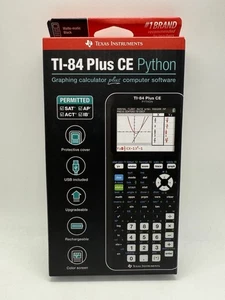 Texas Instruments TI-84 Plus CE Python Color Graphing Calculator - Picture 1 of 2