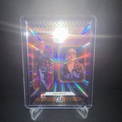 Panini Donruss WNBA 2025 - Tunnel Vision Nika Muhl #14 Purple Lazer/25 Foto 1 de 2