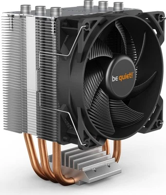 be quiet Luftkühler Pure Rock Slim 2 92mm 130W TDP silber-schwarz - Bild 1 von 4