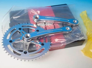 Guarnitura FSA FELICE GIMONDI crankset 172,5mm 48tFIXED TRACK NIB NUOVA - Picture 1 of 16
