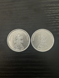 (2) Kings Island Münzen Cincinnati OH - Bild 1 von 2