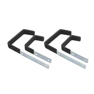 Heavy Duty Wall Hooks Plastic Coated 4 PCS for Garage Ladder Hose Holder - Picture 1 of 7