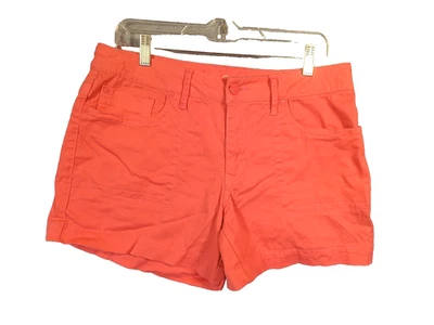 Pantalones cortos informales de algodón rosa Faded Glory para mujer talla 12 Foto 1 de 4