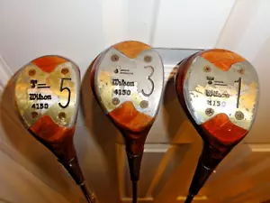 JUEGO DE MADERAS VINTAGE LADY WILSON 4150 1,3,5 EMPAREJADO FLEX LITE ACERO DAMAS FLEX - Imagen 1 de 16