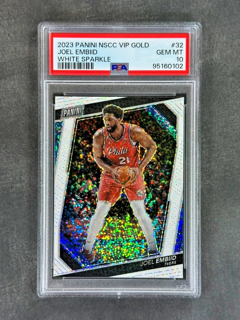 Panini Joel Embiid Professional Sports Authenticator (PSA Panini Joel Embiid Professional Sports Authenticator (PSA