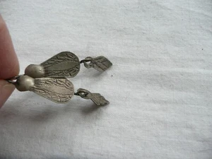 pair of Berber earrings in Moroccan original silver ESSAOUIRA - Picture 1 of 5