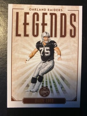 Howie Long 2020 Panini Legacy Legends #120 Oakland Raiders - Image 1 of 2