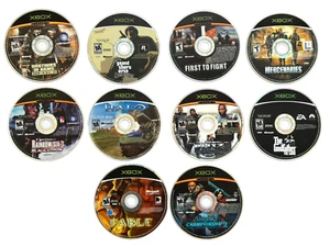 Xbox Lot of 10 Games - GTA /Fable /Mercenaries/ Godfather/ Rainbow Six 3 /Halo - Picture 1 of 6