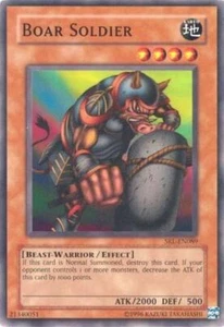 YUGIOH - Boar Soldier - SRL-EN089 - Common - Unlimited Edition - NM - FLAT RATE  - Picture 1 of 1