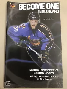 Atlanta Thrashers ๐ Diventa uno in Blueland 12โข12โข08 ๐ Tobias Enstrom ๐ Bruins - Foto 1 di 11