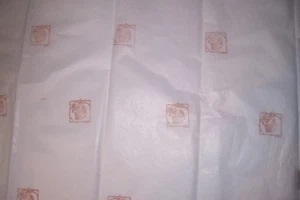 TAZ Diavolo della Tasmania CARTA VELINA timbrata a mano ottima per regali, artigianato o a - Foto 1 di 1