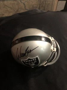 Willie Brown autographed Raider mini helmet - Picture 1 of 3