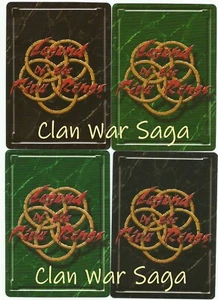 Foil Clan War Saga L5R CCG Legend of the Five Rings Jade CWS - Picture 1 of 38