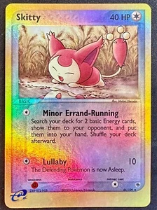 Skitty 44/109 2003 EX Ruby & Sapphire Pokemon Card Nintendo Reverse Holo - Vlp - Picture 1 of 3