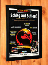 Mortal Kombat Shaolin Monks Playstation 2 Glossy Promo Ad Poster Unframed  G1937