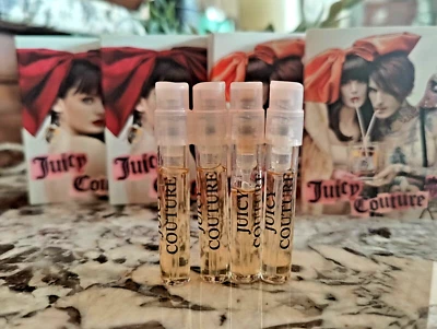 JUICY COUTURE Love 1 Eau de Couture Mujer Perfume Fragancia 4 x 0,04 OZ Frascos Foto 1 de 4