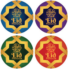 Eid Mubarak Stickers Labels GLOSS MATT Lots of 24 & 35 