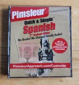 Learn Spanish: Quick & Simple - Audio CD By Dr. Paul Pimsleur - VERY GOOD - Picture 1 of 4