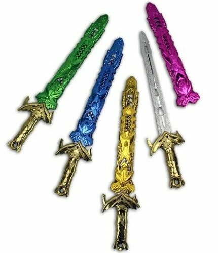 LG Kinder Schwert blau pink grün silber gold Verkleidung Schwert Kostüm Fasching