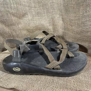 CHACO Z 2 Mens Brown Striped Water Sport Hiking Trail Sandals Shoes Size 12 - Picture 1 of 9