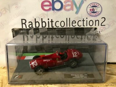 DIE CAST " FERRARI 375 INDY - 1952 ALBERTO ASCARI " FORMULA 1 COLLECTION 1/43 - Immagine 1 di 2