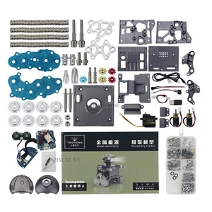 DM519 Pioneer Robot Kit Metal Unassembled Supports APP Remote Control Toy Gift - Picture 1 of 11