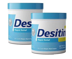 Desitin Original Rapid Relief Best Baby Diaper Rash Treatment Remedy Paste Cream - Picture 1 of 10