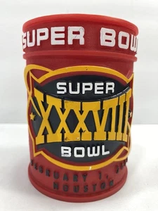 NFL Super Bowl XXXVIII 38th February 1 2004 Houston Edition coozy - Picture 1 of 24