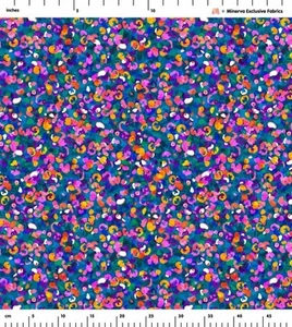 Minerva Exclusive Linen Fabric - POD - Popcorn Jelly - per metre - Picture 1 of 8