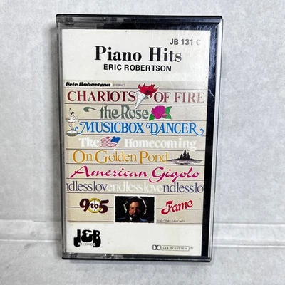 Piano Hits Eric Robertson Audio Cassette Tape Aussie Press - Image 1 of 4