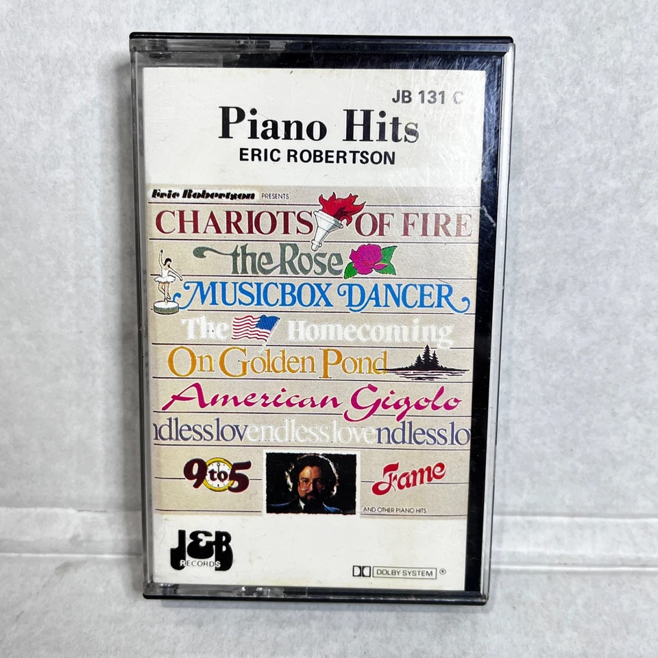 Piano Hits Eric Robertson Audio Cassette Tape Aussie Press - Image 1 of 4