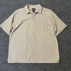 Vintage FUBU Hemd Herren XXL Kurzarm Knopfleiste Mehrfarbig Karomuster  - Bild 1 von 8