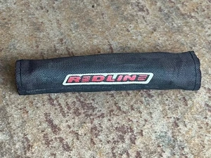 Raro nero 5" REDLINE PAD vecchia scuola BMX pad RL manubrio barra catena soggiorno - Foto 1 di 6