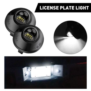 Pair LED Plate Lights License Fit Ford F-150 Bronco Ranger Explorer Expedition - Picture 1 of 9