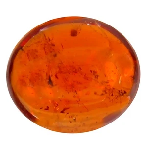 1.48 ct Romantic Oval Cabochon (8 x 7 mm) Namibia Reddish Orange Spessartine - Imagen 1 de 1
