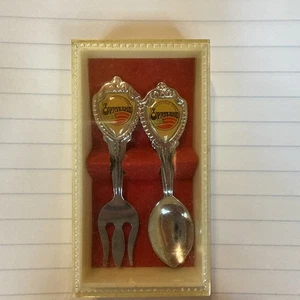 Vintage Collector Mini Spoon And Fork Opryland Nashville TN - Picture 1 of 6