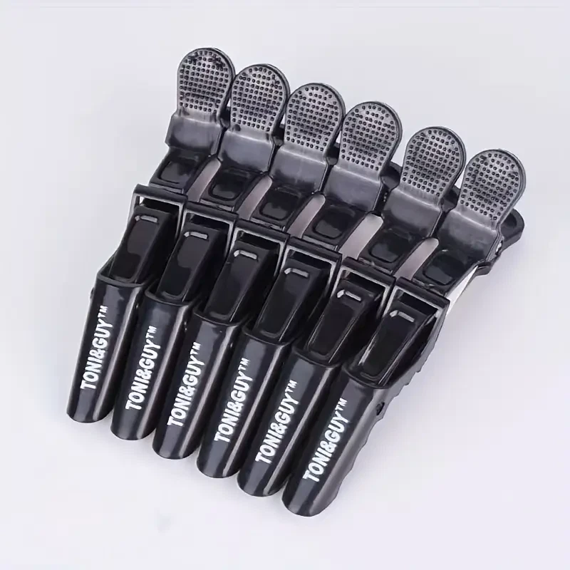 MARKENLOS Haarclips Friseur Abteilklammern Haarklammern Alligator Clipse 12 Stück T & G