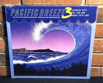 PACIFIC BREEZE 3 Japanese City Pop & Boogie 1975-1987,  Ltd 2LP GREEN VINYL New! - Image 1 of 4