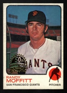 Randy Moffitt 2022 Topps Heritage 50th Anniversary Buyback 1973 Topps #43 Giants - Foto 1 di 2