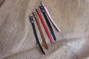Ferret collar in real leather. - Picture 1 of 19