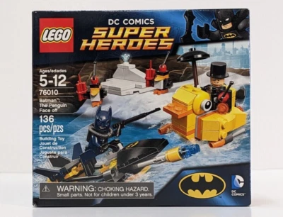 LEGO DC Universe Super Heroes Batman The Penguin Face off (76010) Retired Set - Image 1 of 2