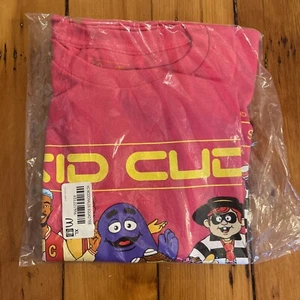 Limited Edition Kid Cudi McDonald’s Squad Pink Shirt Size Xl New In Bag - Picture 1 of 3