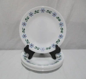 Vintage Corelle Cottage Inn floral 6.75" bread appetizer plates 7 PIECE SET - Picture 1 of 3
