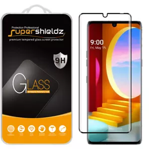 2X Supershieldz Full Cover Tempered Glass Screen Protector for LG Velvet/ 5G UW - Picture 1 of 5