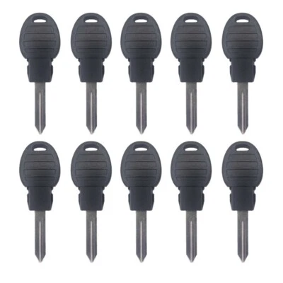 批量 Uncut 克莱斯勒 道奇 Jeep POD 密钥 原始设备制造商 46 应答器芯片 Y170-PT (10 包) — 第 1/3 张图片