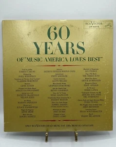 Set Of 2 - 60 Years Of Music America Loves Best Volumes 1 & 2 12" LPs - Imagen 1 de 2