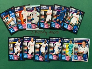 Topps Champions League 19 2020 all 12 Tottenham Complete Match Attax EXTRA Son - Bild 1 von 1