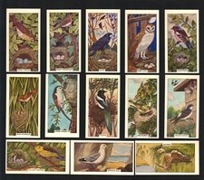 CIGARETTE/TRADE/CARDS.Lever Bros.BRITISH BIRDS & THEIR NESTS.(1961).(Set of 20).