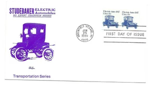 1906 17c Electric Auto 1917 Bazaar FDC - Picture 1 of 1